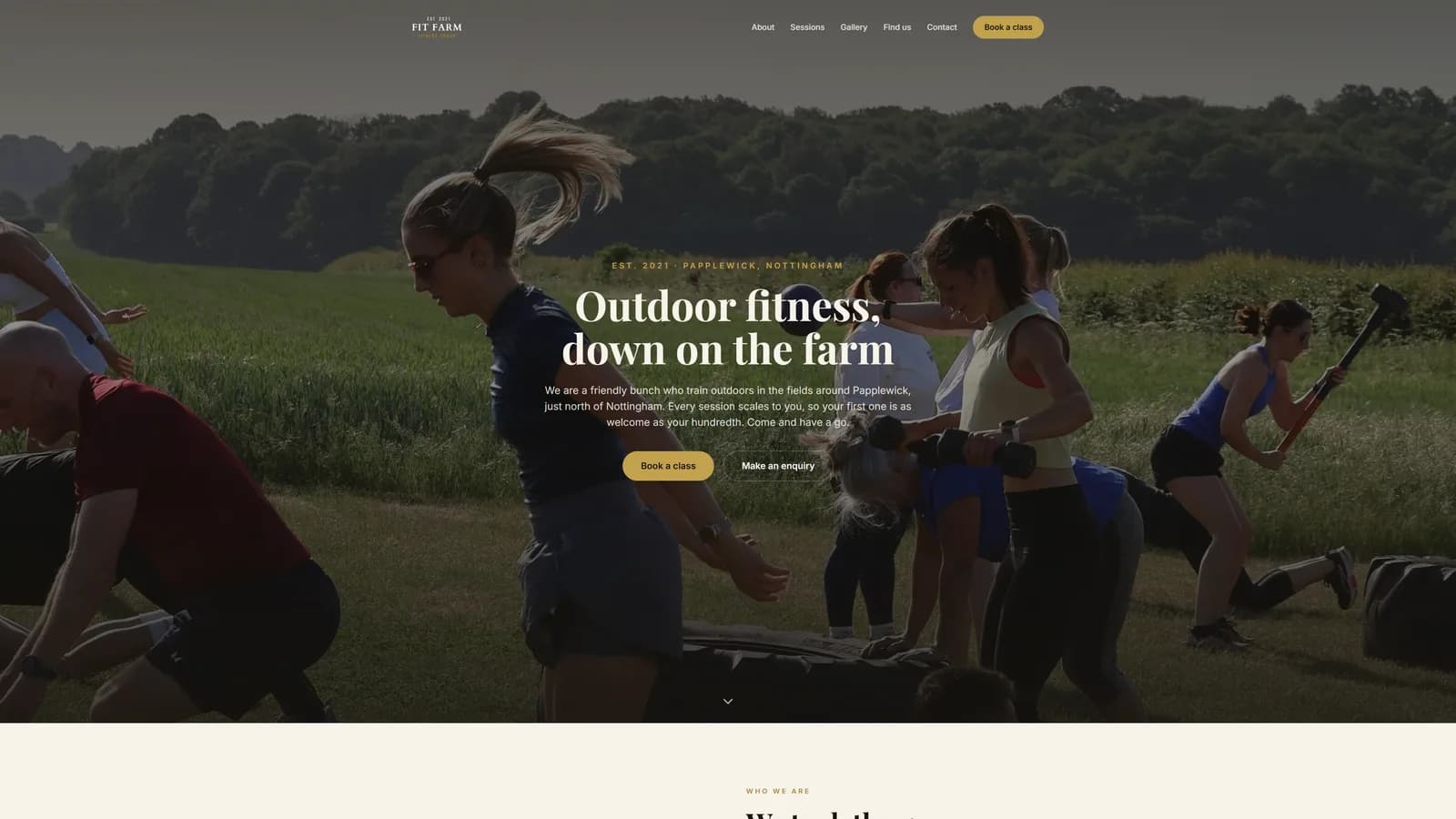 Website by WAT Websites for Fit Farm